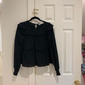 Cute black blouse